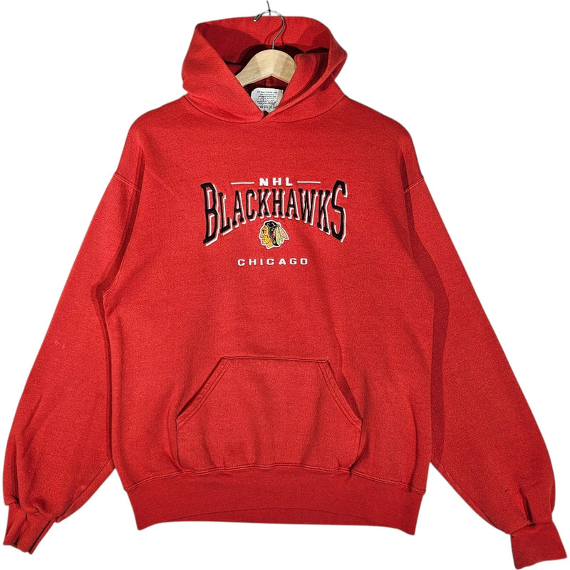 Vintage Chicago Blackhawks Team Logo Hoodie