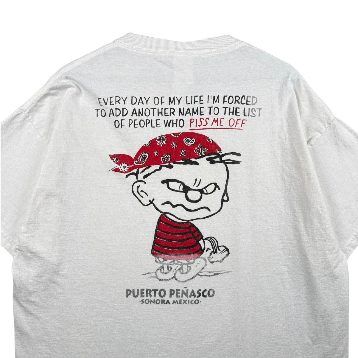 Vintage Funny Attitude Cartoon Graphic T-Shirt