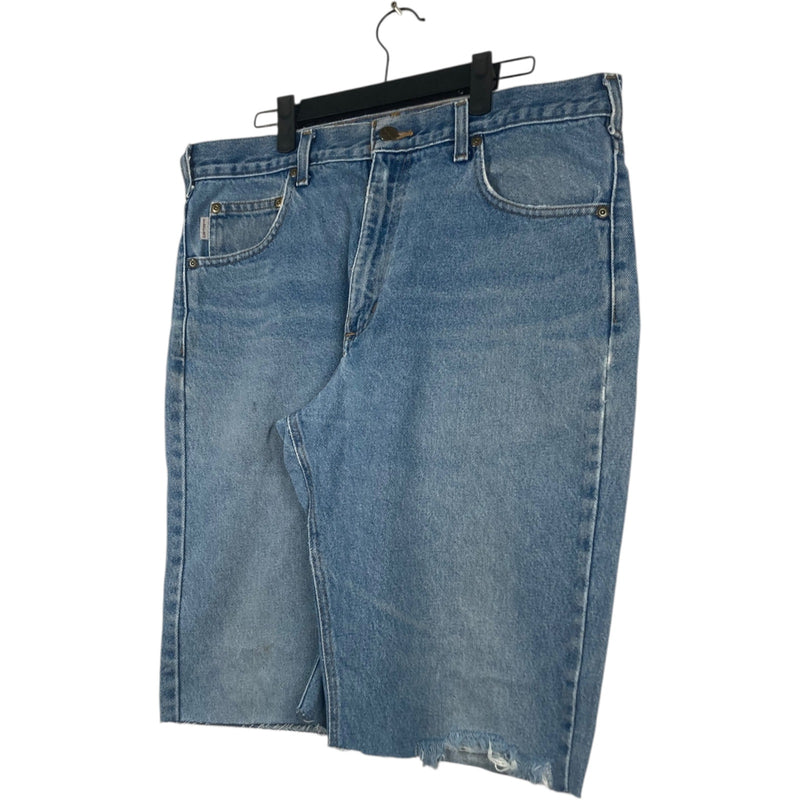 Vintage Carhartt Denim Cut Off Shorts 34