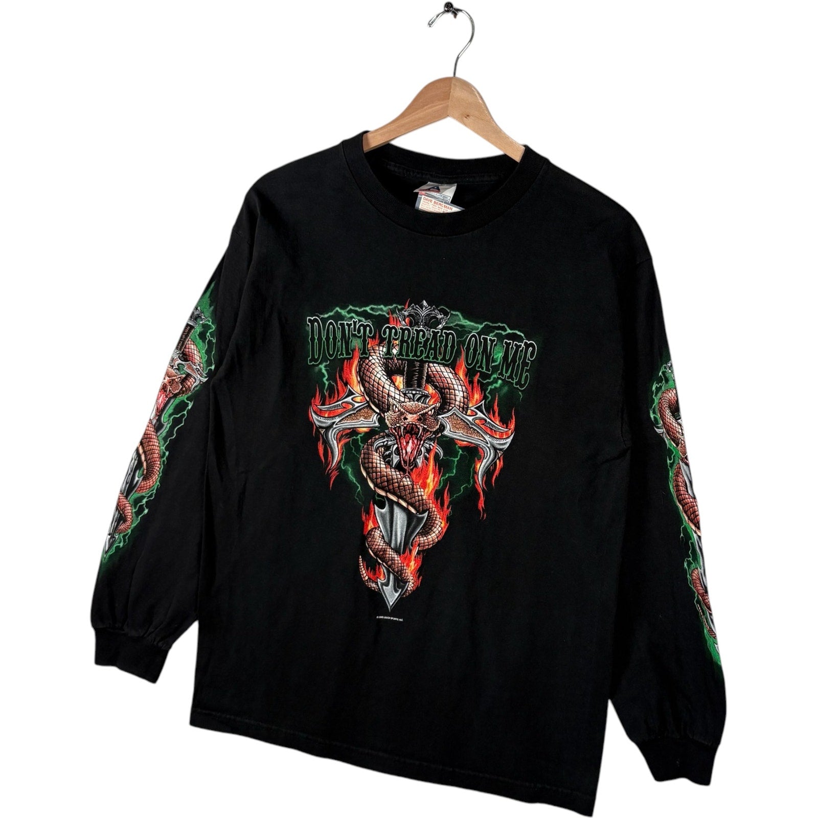 Vintage "Don't Tread on Me" Rattlesnake Long Sleeve