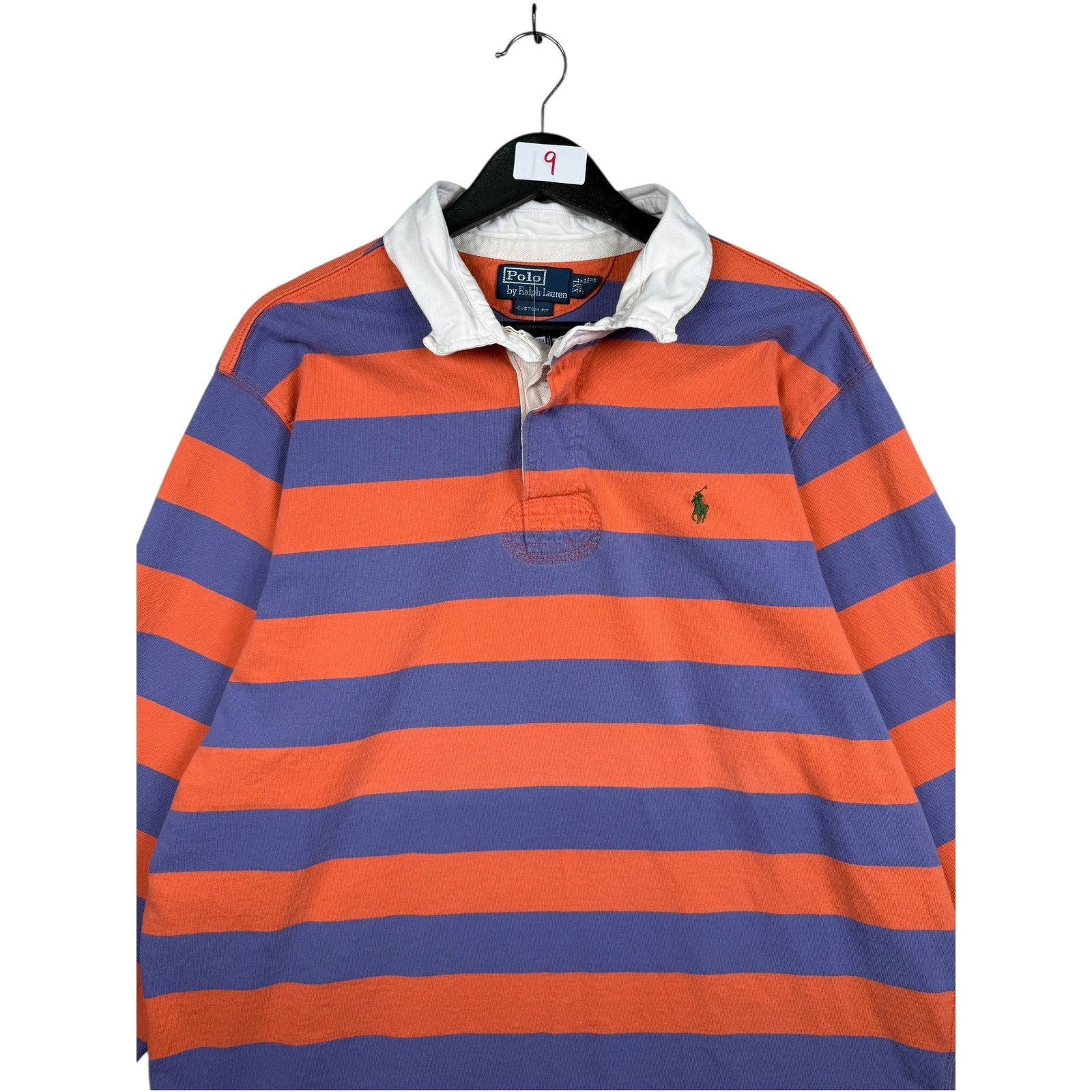 Vintage Polo Ralph Lauren Striped Long Sleeve Rugby Shirt