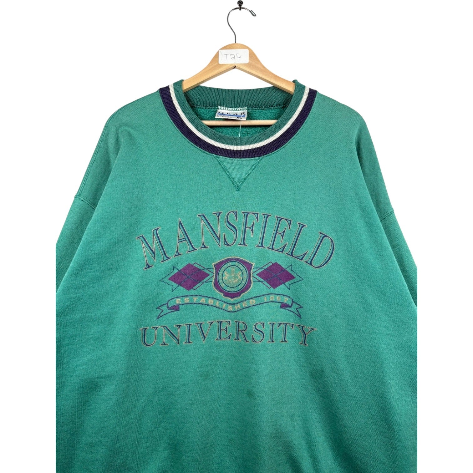 Vintage Mansfield University Sweatshirt Crewneck