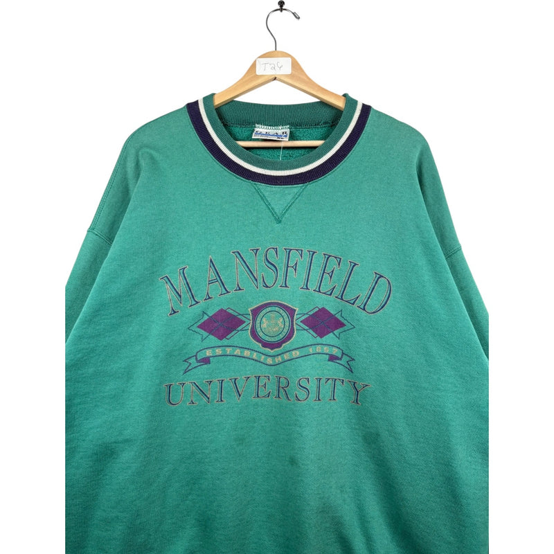 Vintage Mansfield University Sweatshirt Crewneck