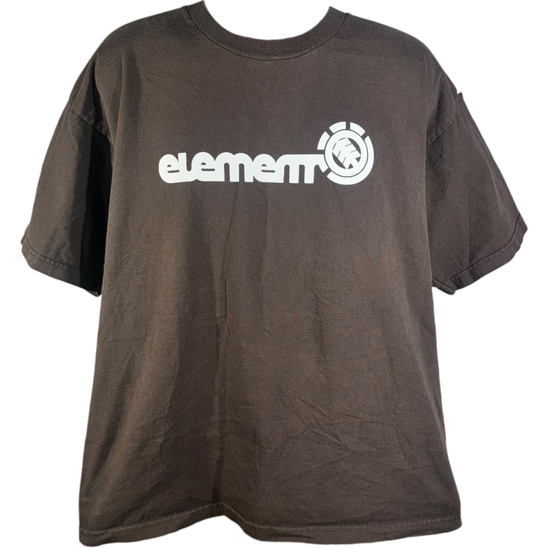 Vintage Element Spellout Large Logo Tee