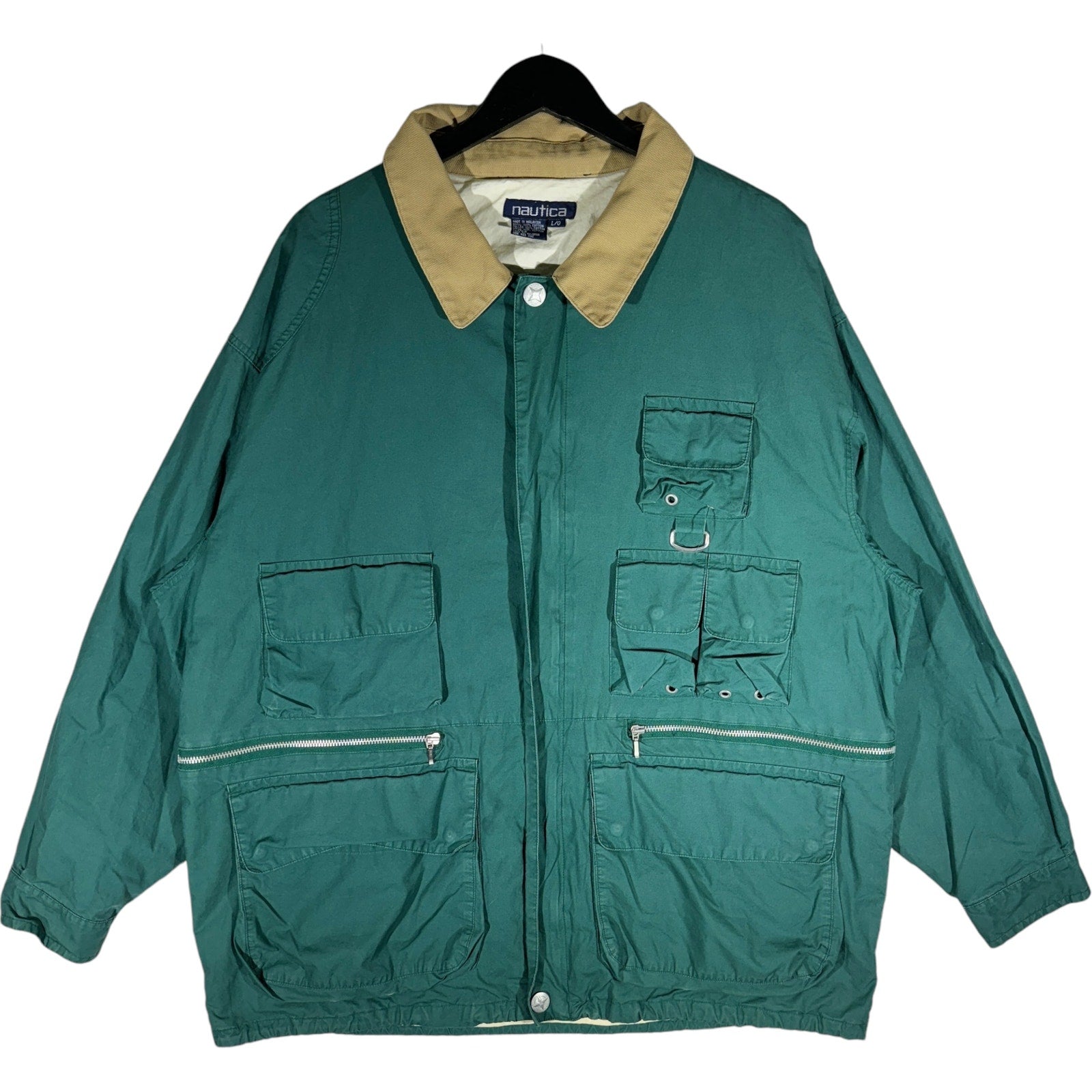 Vintage Nautica Button Up Light Jacket