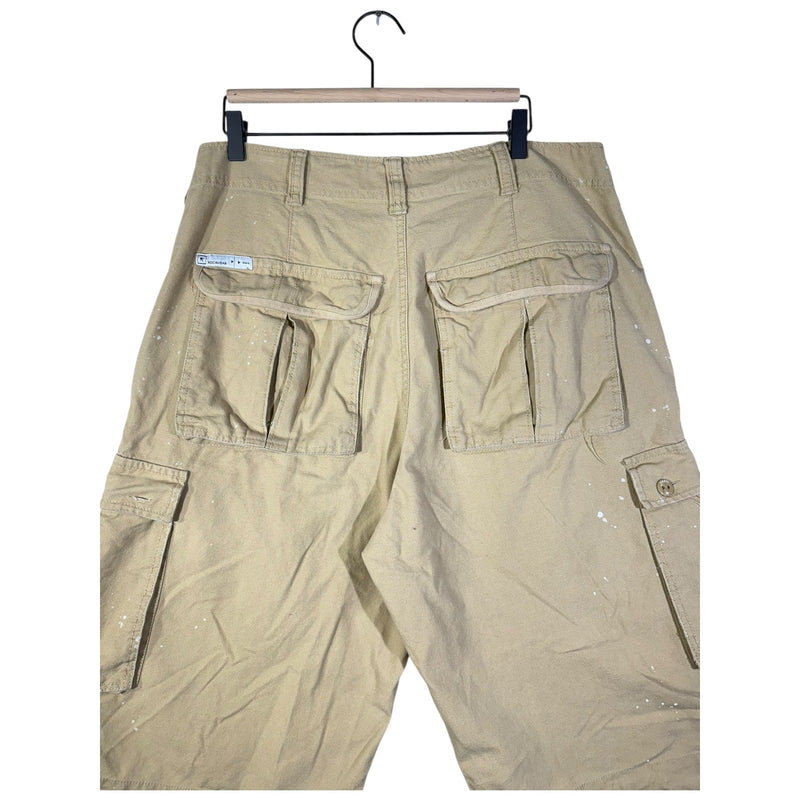 Vintage Tactical Relaxed Utility Cargo Shorts
