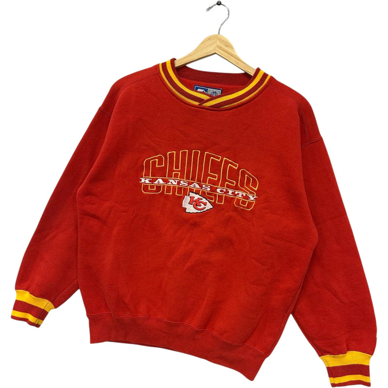 Vintage Starter Kansas City Chiefs Spellout Pullover NFL Crewneck