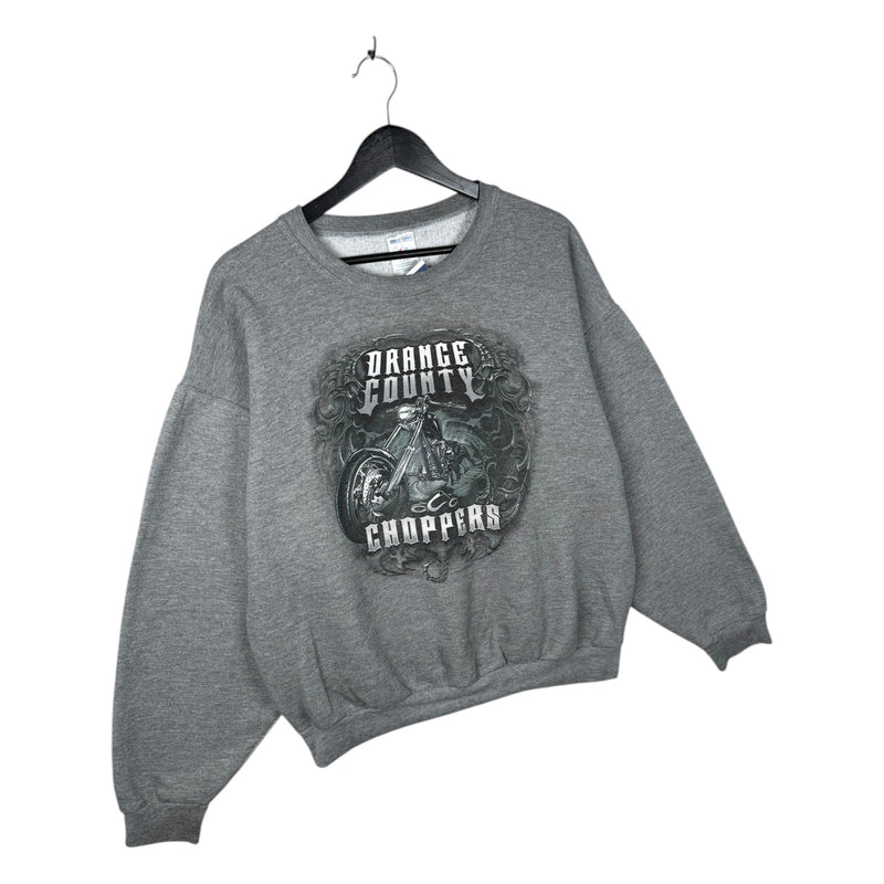 Vintage Orange County Choppers Motorcycle Crewneck