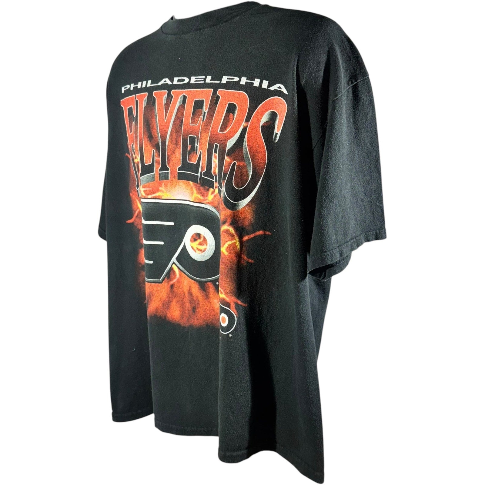 Vintage NHL Philadelphia Flyers Explosion Spellout Tee