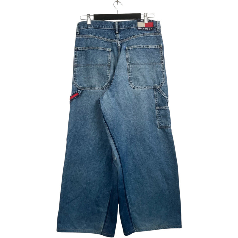 Vintage Cut & Sew Tommy Hilfiger Denim Carpenter Pants 33 x 27