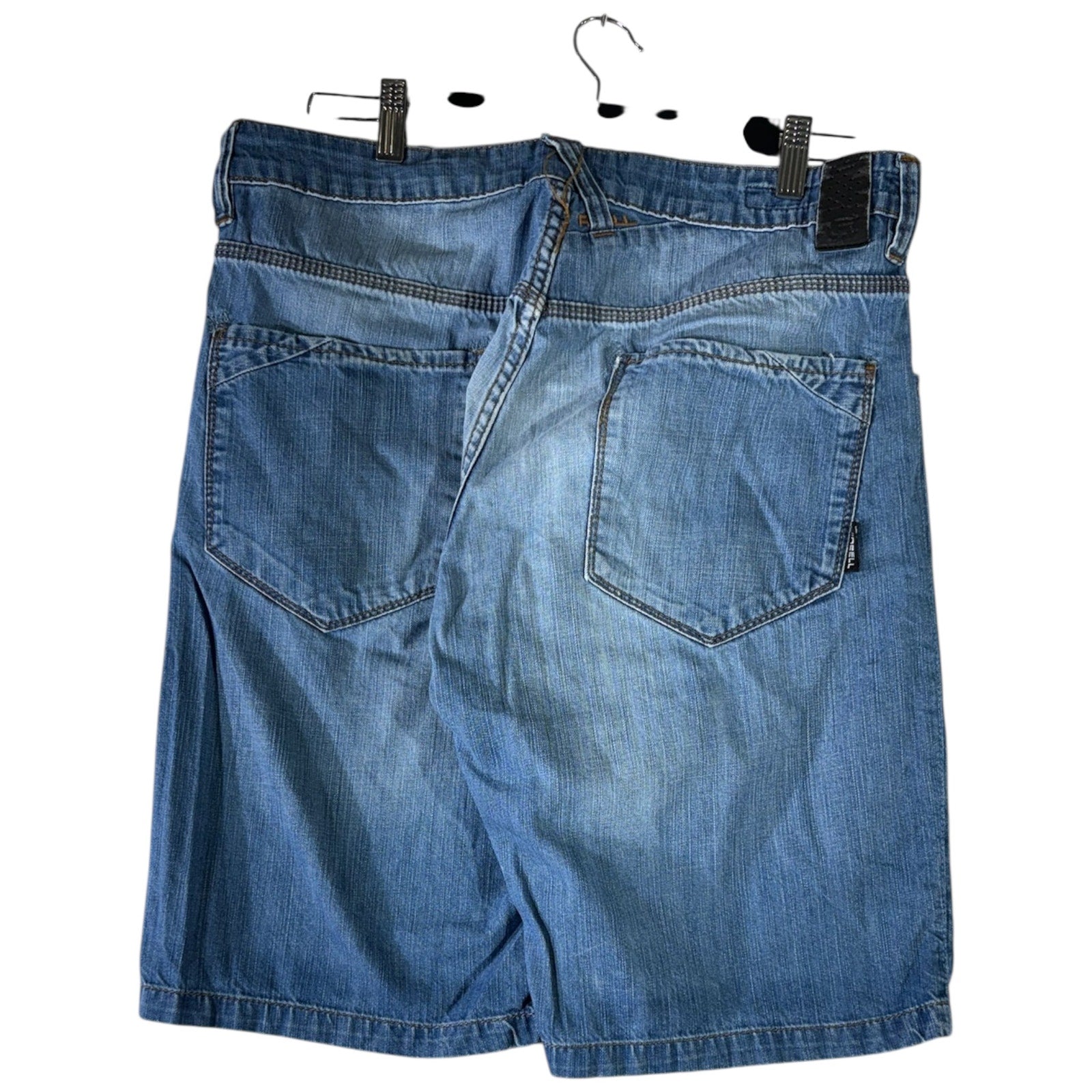 Vintage REELL Dnm Denim Rafter Shorts 36