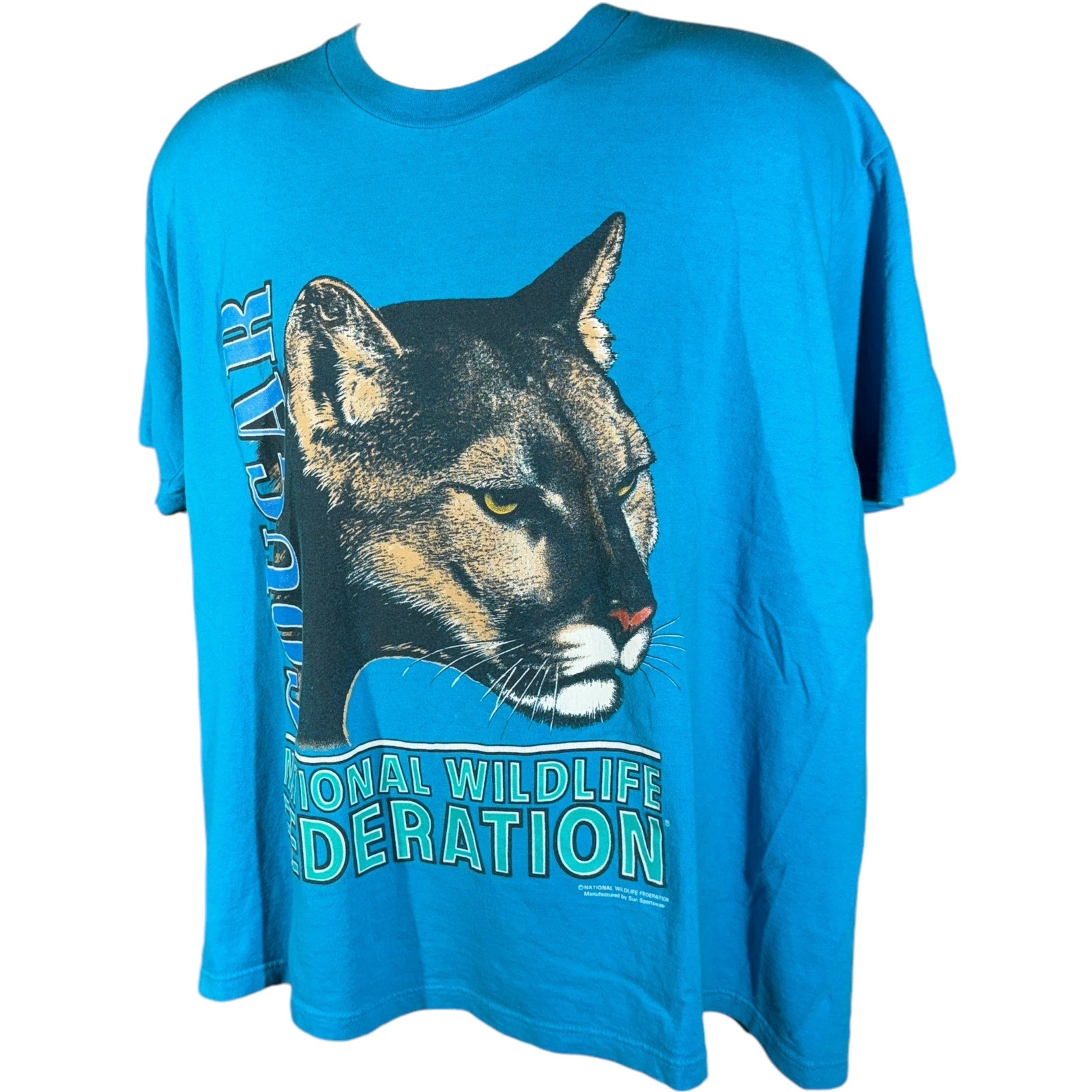 Vintage National Wildlife Federation Cougar Tee