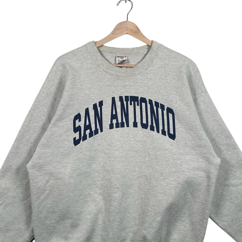 Vintage University Of San Antonia Spellout Crewneck