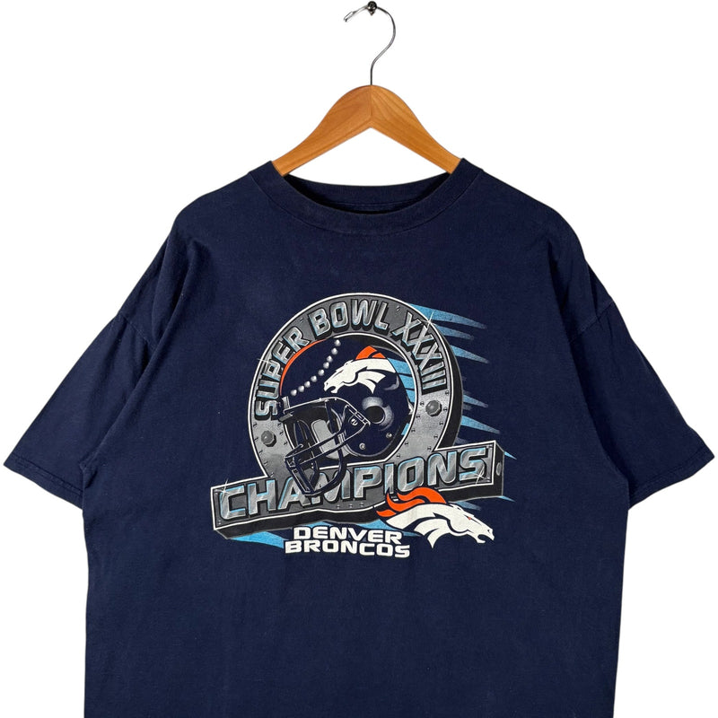 Vintage Denver Broncos Super Bowl 33 Champions NFL Tee 90s