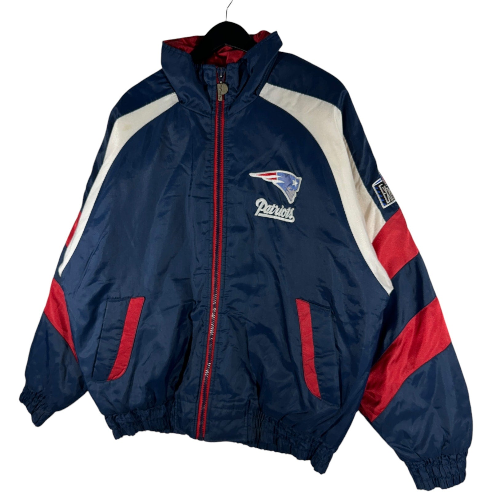 Vintage Pro Player New England Patriots NFL Puffer Jacket