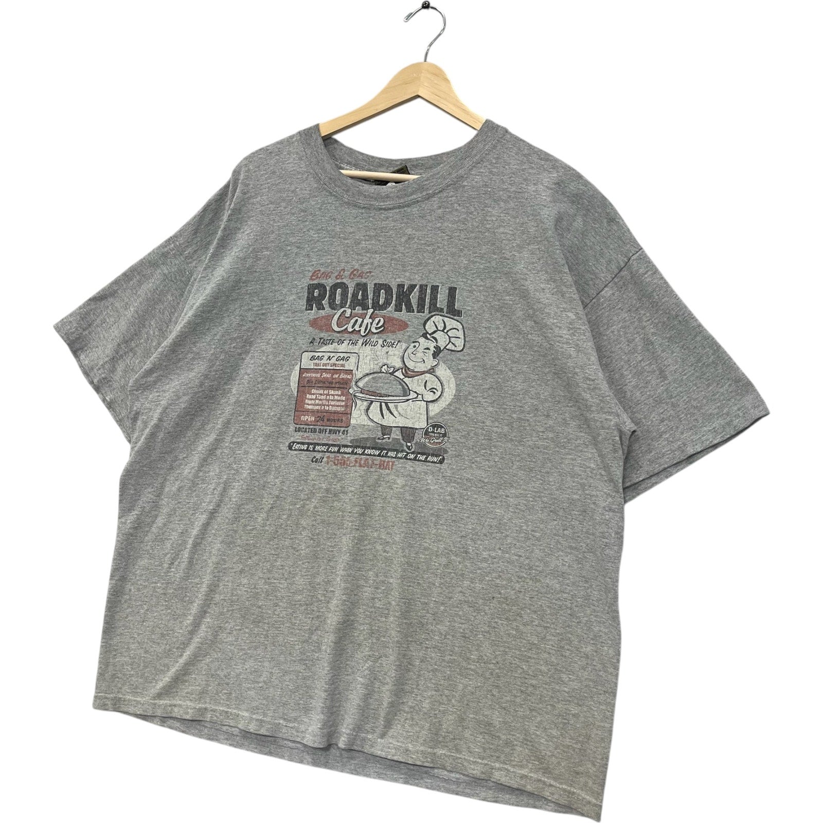 Vintage DLab By The Doctor Roadkill Cafe Tee