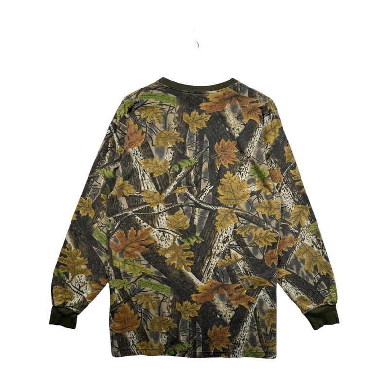 Vintage Real-Tree Camouflage Long Sleeve T-Shirt