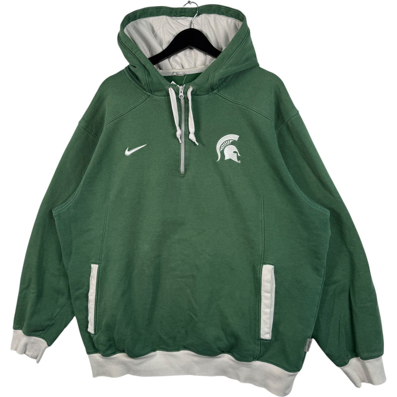 Vintage Nike Michigan State University Spartans Logo Hoodie