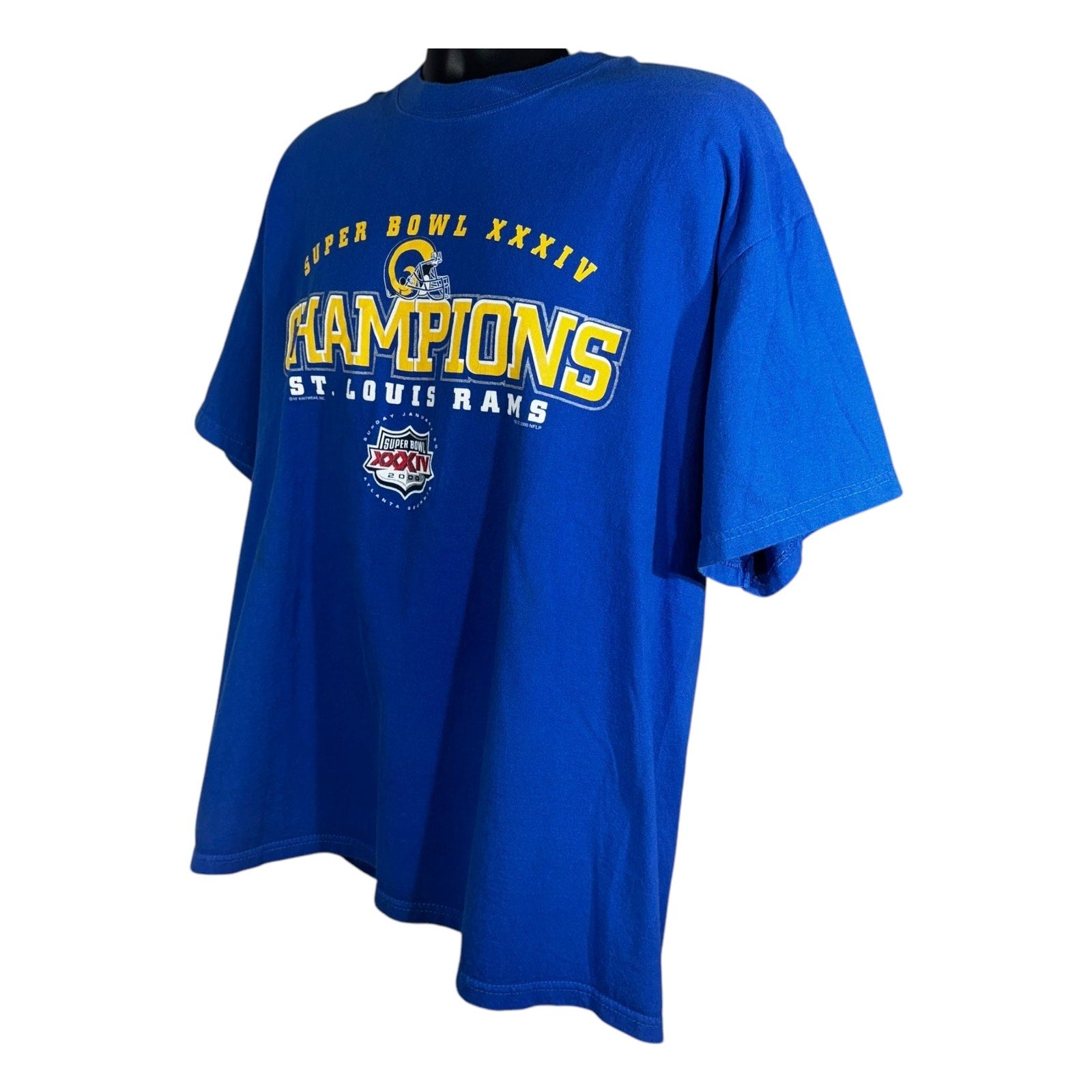 Vintage St. Louis Rams Super Bowl Champions NFL Tee 2000