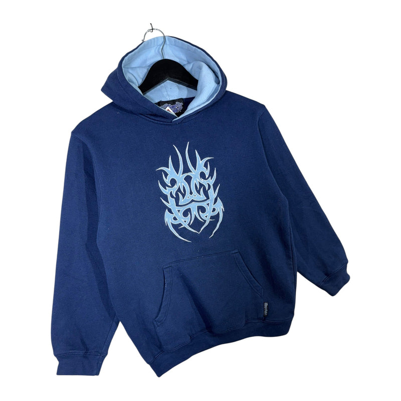 Vintage Silver Point Tribal Graphic Hoodie
