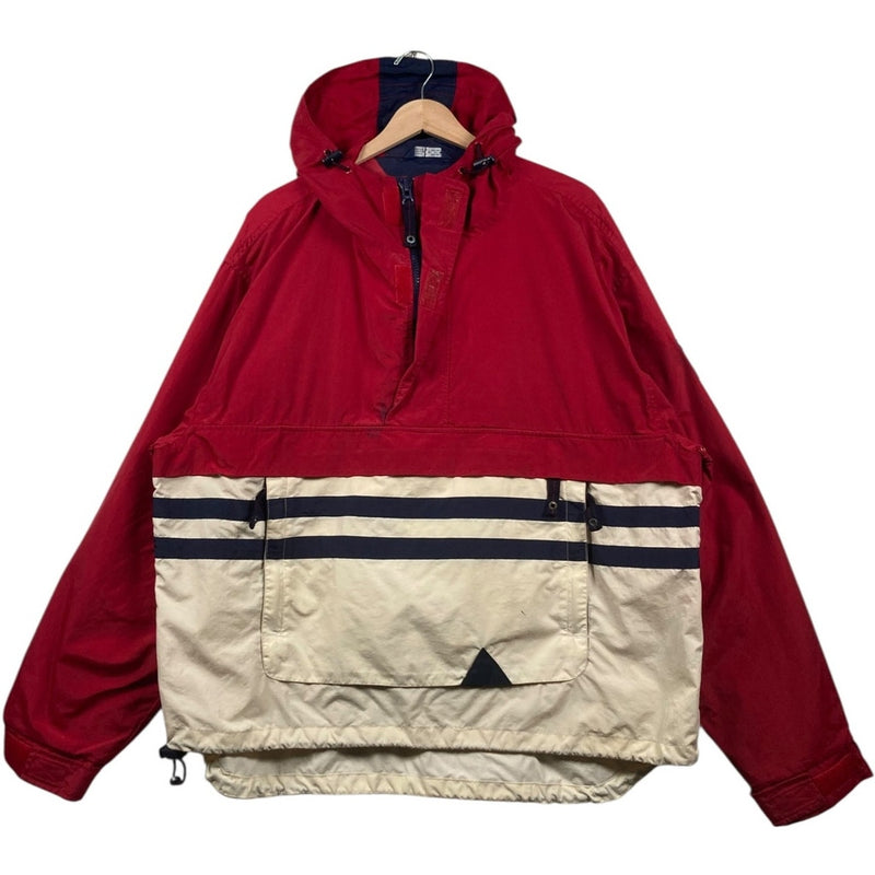 Vintage Tommy Hilfiger Hooded Colorblock Anorak Jacket