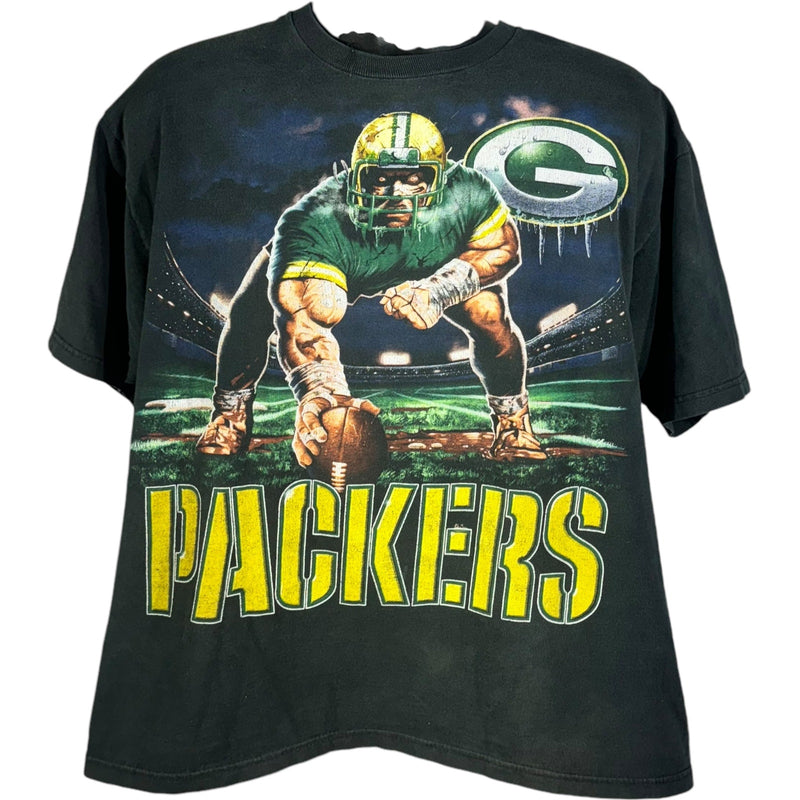 Vintage Green Bay Packers Characature NFL Tee