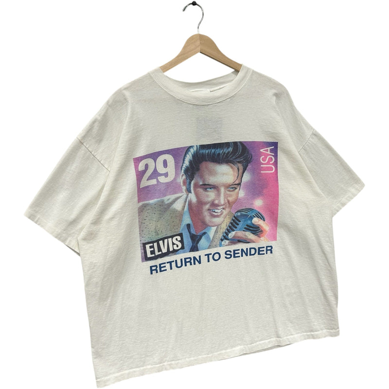 Vintage Elvis Presley Return To Sender Stamp Tee