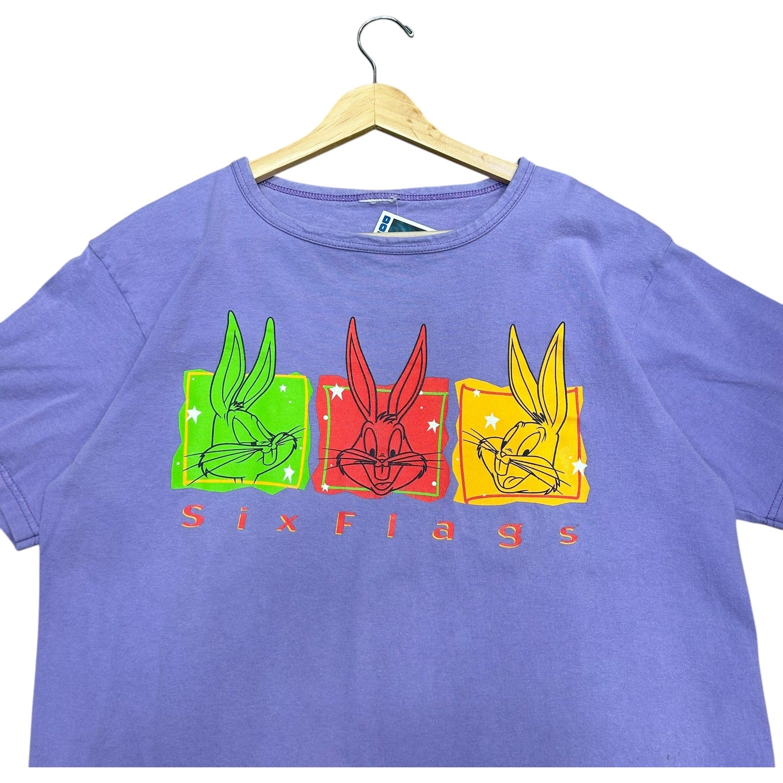 Vintage Youth Six Flags Bugs Bunny Tee