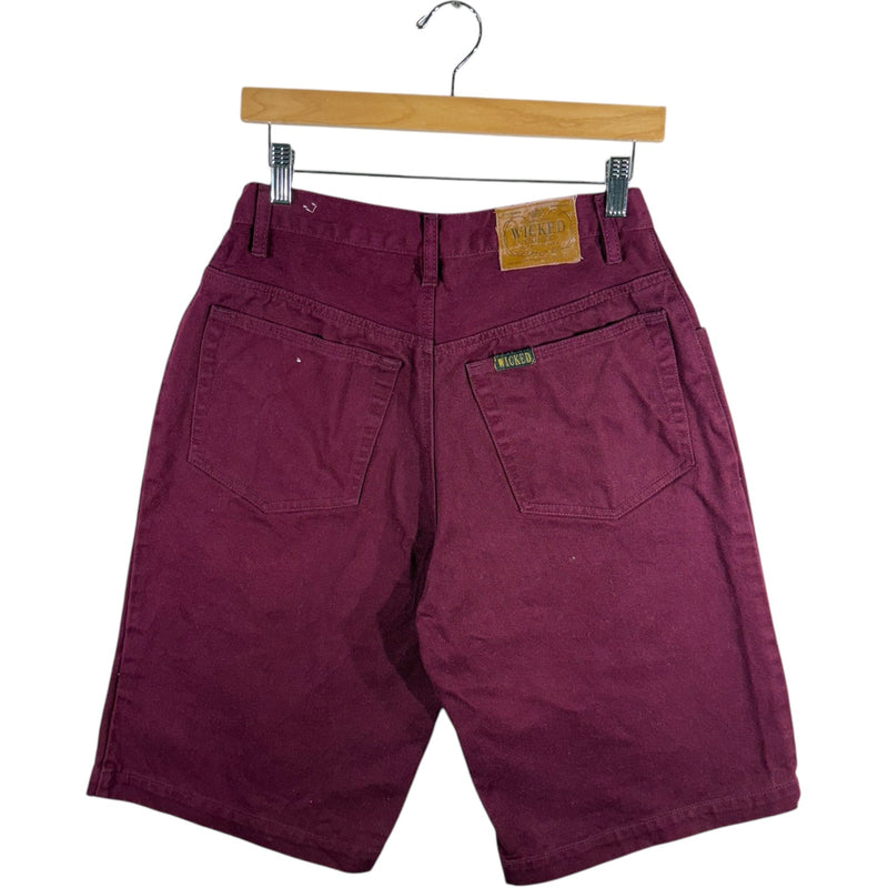 Vintage Wicked Baggy Denim Shorts 32