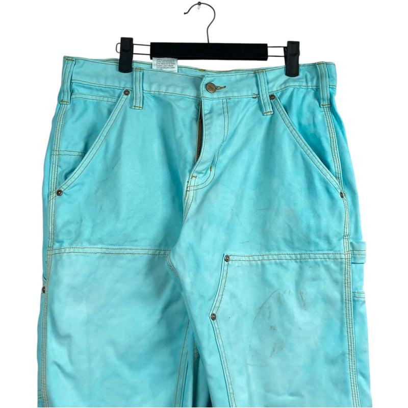 Vintage Carhartt Raw Hem Frayed Relaxed Cargo Shorts 34