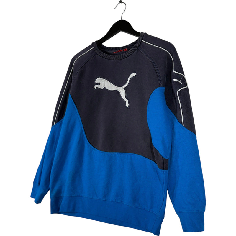 Vintage Puma Cut & Sew Chest Logo Crewneck