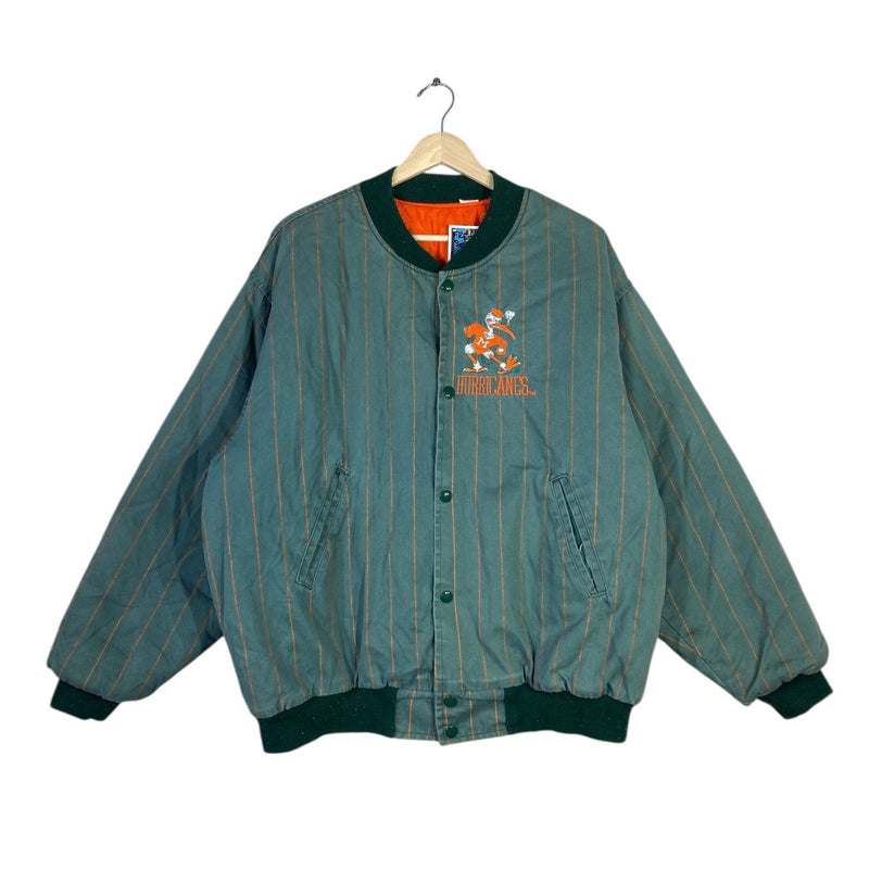 Vintage Miami Hurricanes NCAA Bomber Jacket