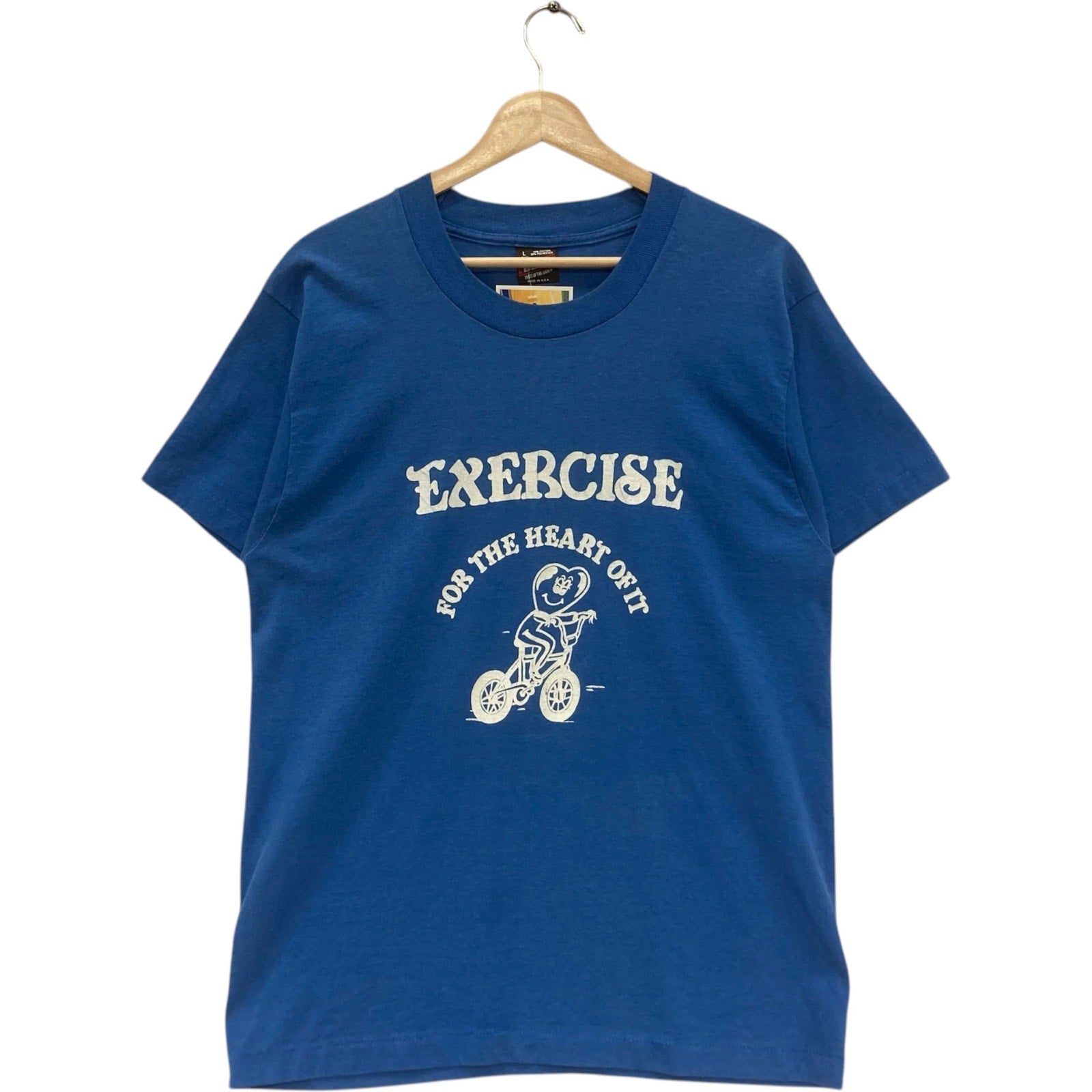 Vintage Exercise For Your Heart Tee 80s