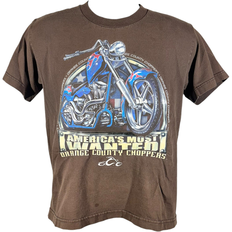 Vintage Orange County Choppers Americas Most Wanted Tee