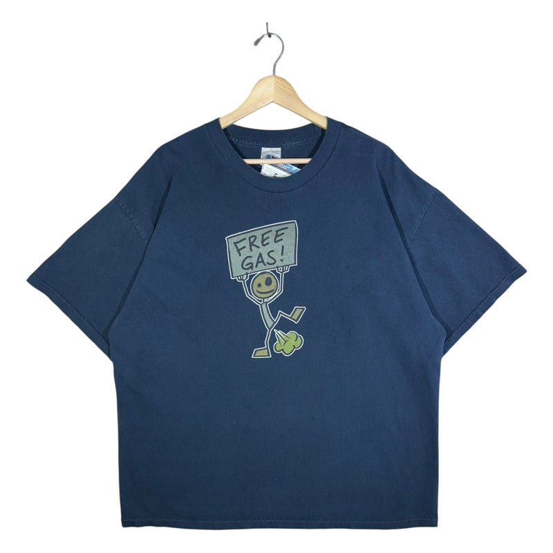 Vintage Free Gas Graphic T-Shirt