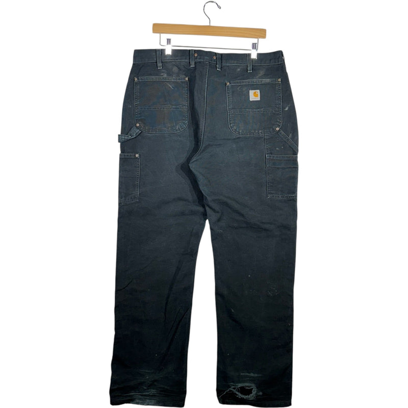 Vintage Carhartt Double Knee Dungaree Fit Carpenter Pants 38 x 34