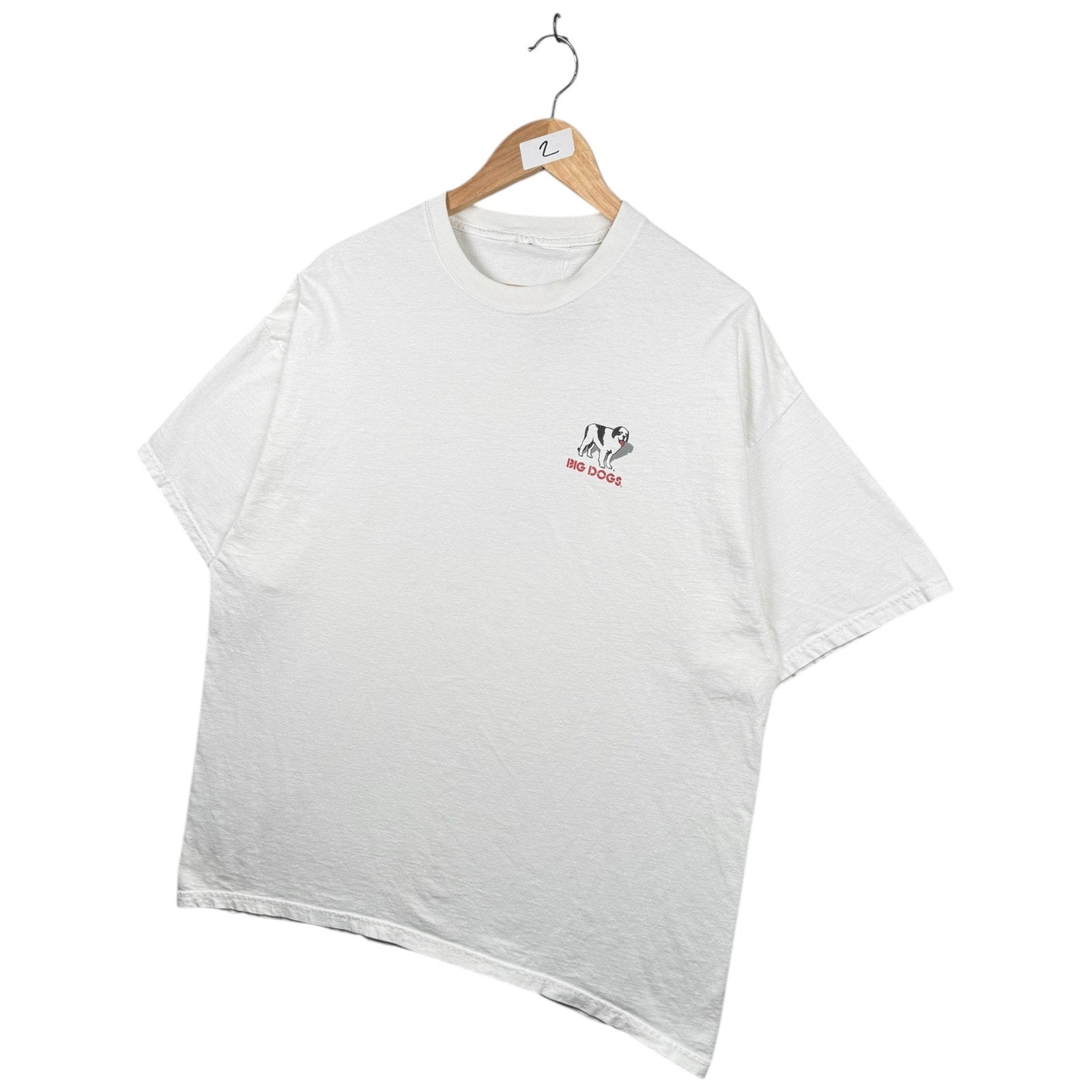 Vintage Big Dogs Attitude Graphic T-Shirt