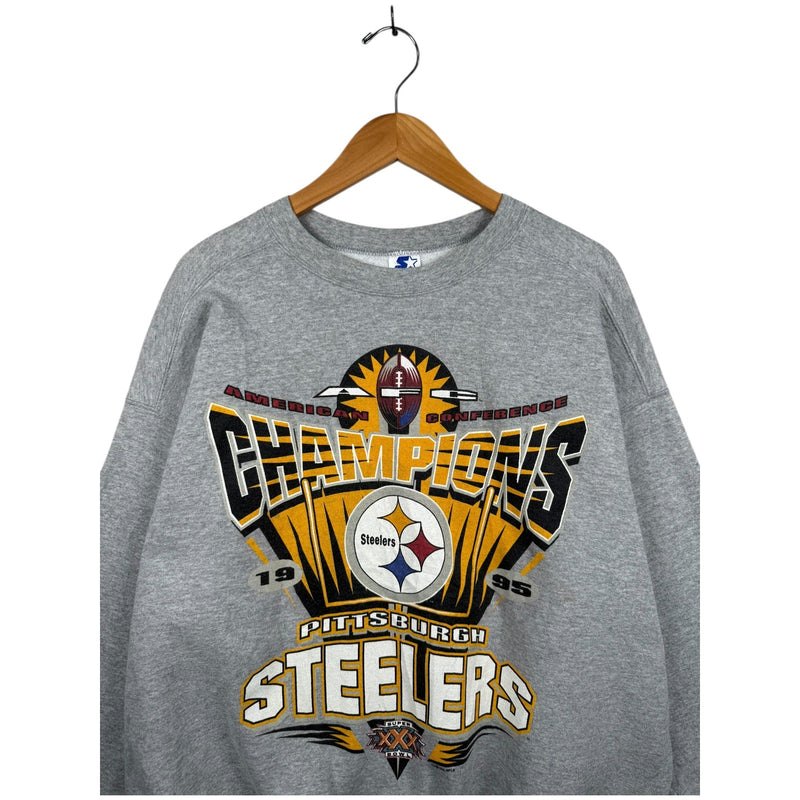 Vintage Pittsburgh Steelers NFL Champions 1995 Crewneck