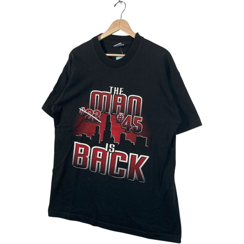 Vintage Michael Jordan "The Man Is Back" Tee