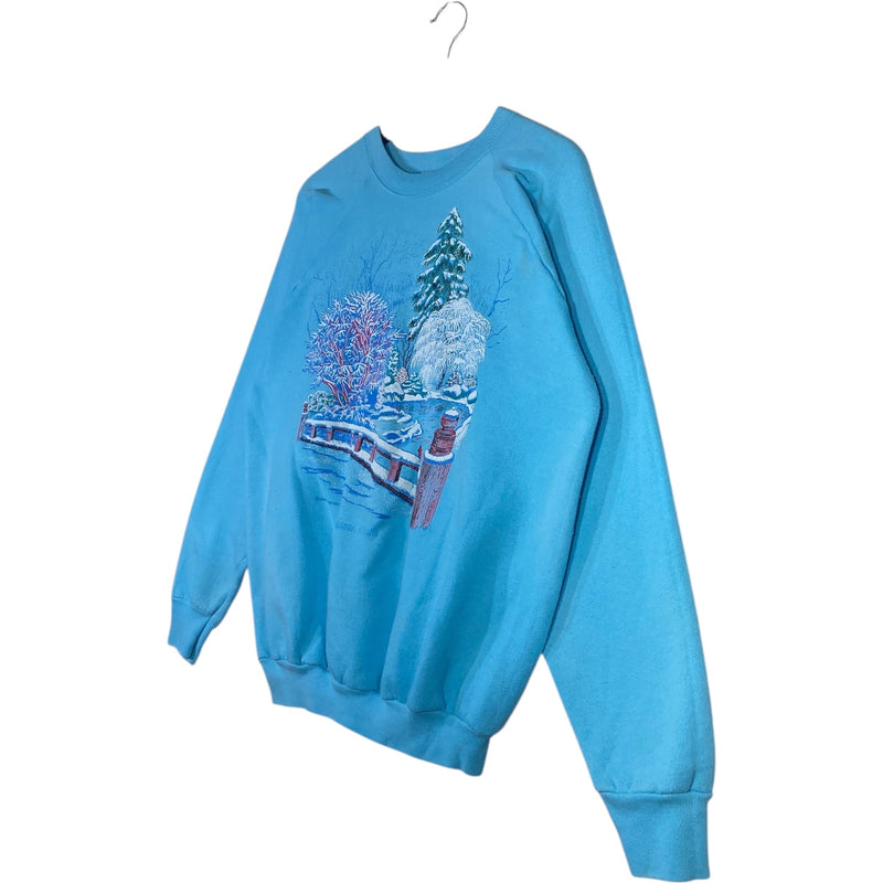 Vintage Winter Picture Escalante, Utah Crewneck