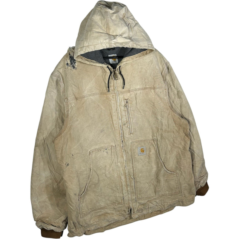 Vintage Carhartt Hooded Workwear Jacket