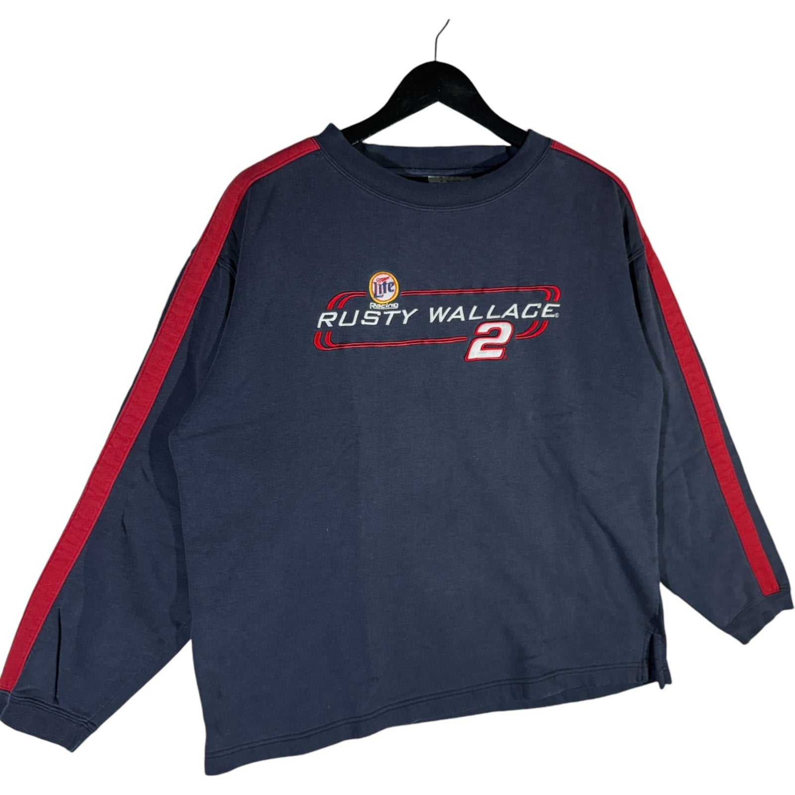 Vintage NASCAR Rusty Wallace #2 Crewneck