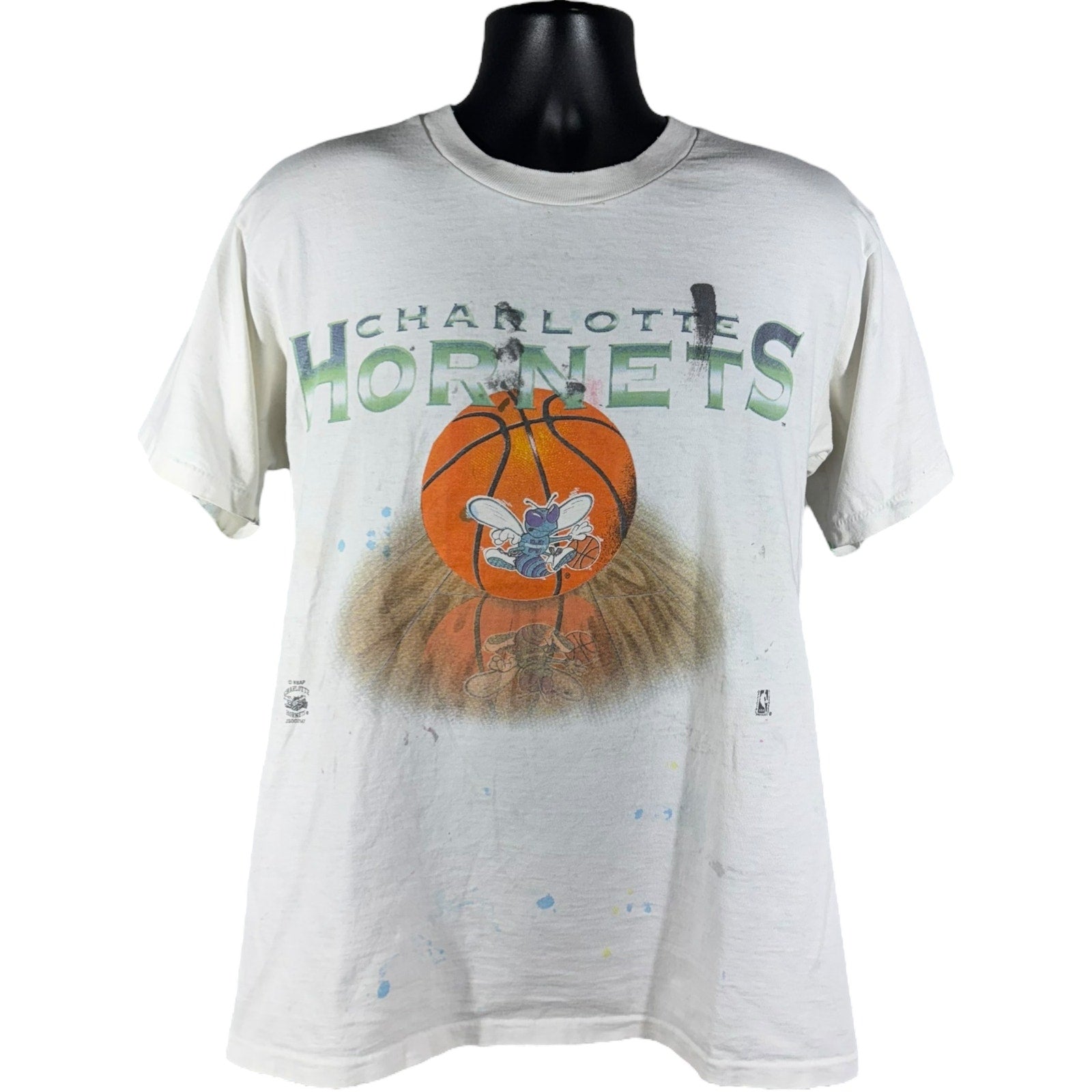 Vintage Charlotte Hornets Basketball Tee