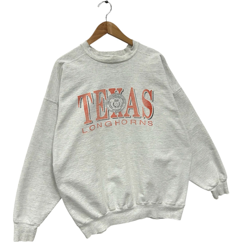 Vintage University Of Texas Longhorns Spellout Crewneck 90s