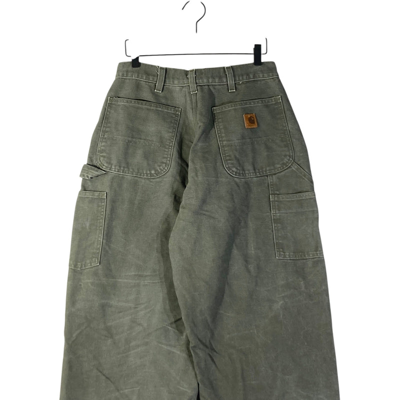 Vintage Carhartt Flannel Lined Work Pants 30x30