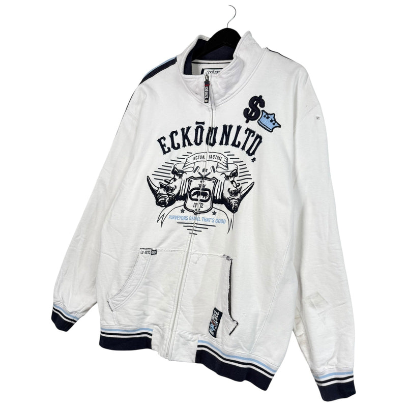 Vintage Ecko Unltd. Chest Logo Full Zip Light Jacket