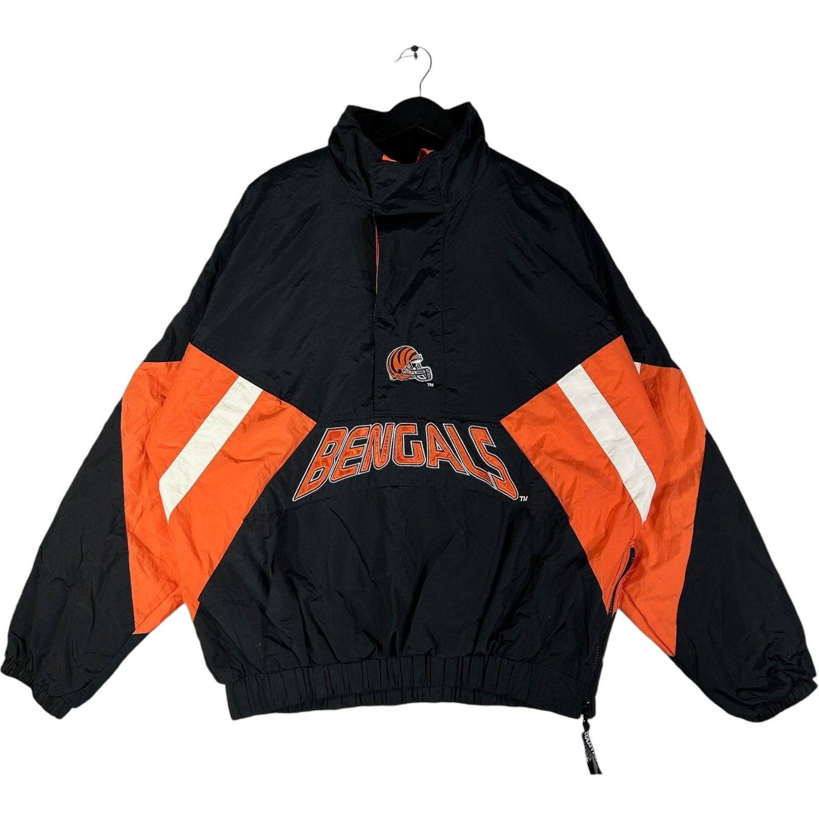 Vintage Starter Cincinnati Bengals NFL Anorak Light Jacket