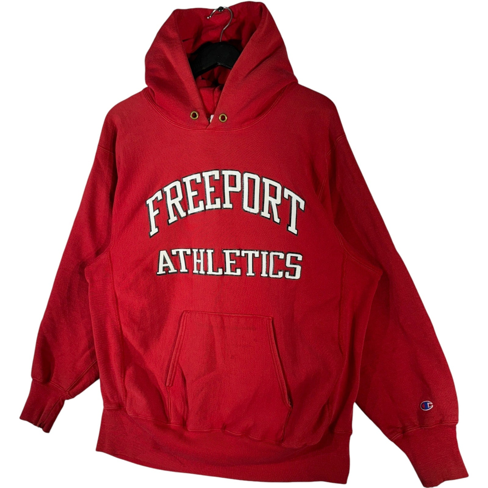 Vintage Freeport Athletics Champion Reverse Weave Hoodie 80s