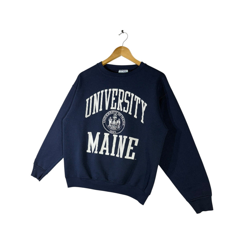 Vintage University of Main Spellout Crewneck