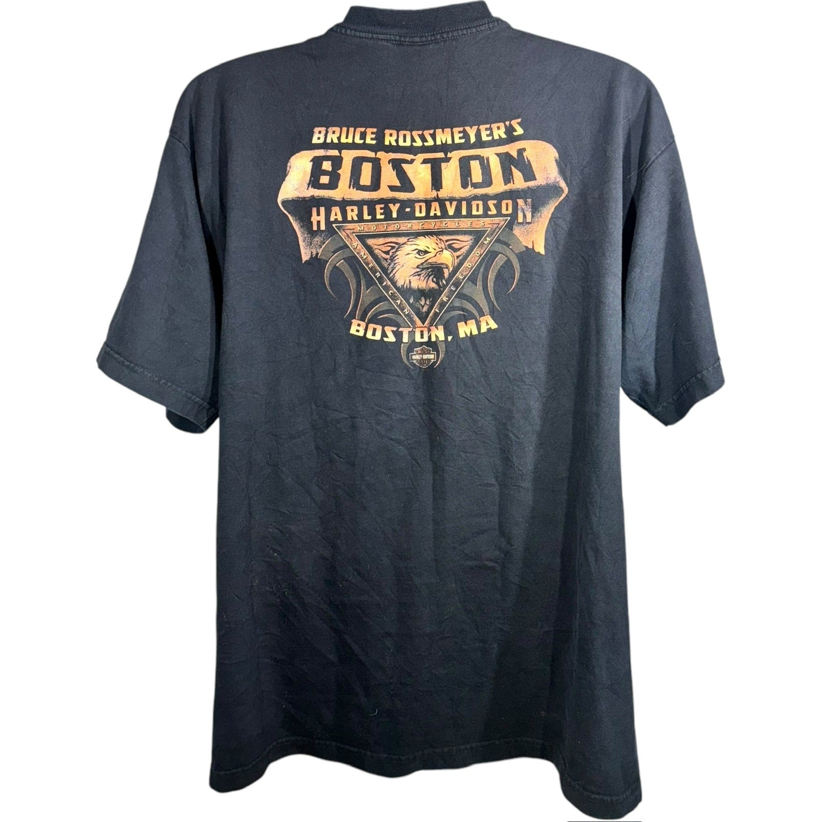 Vintage Harley Davidson Boston, MA Mullet Tee